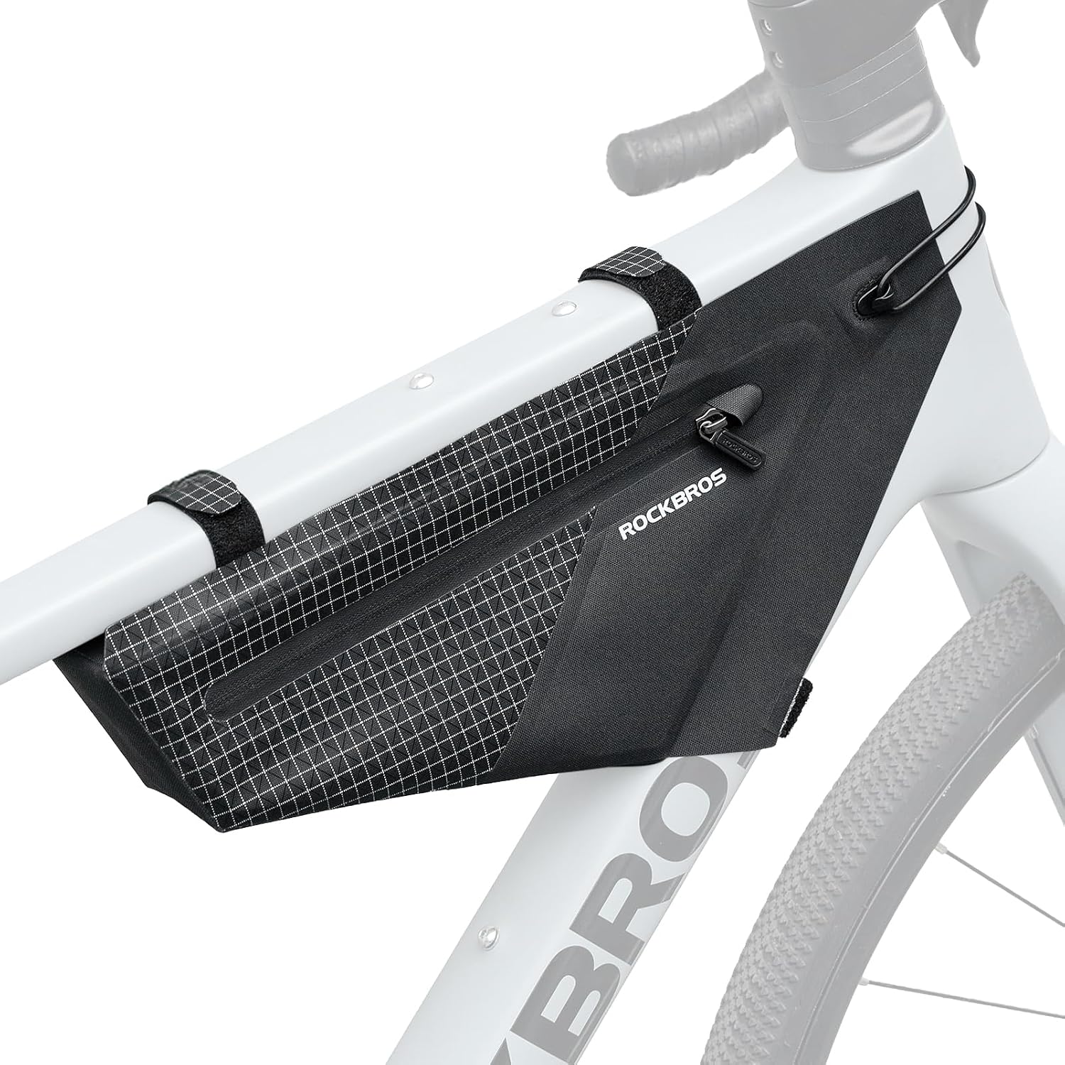 Cycling Gear Backpack - Bicycle Down Tube Bag 1.7L Waterproof