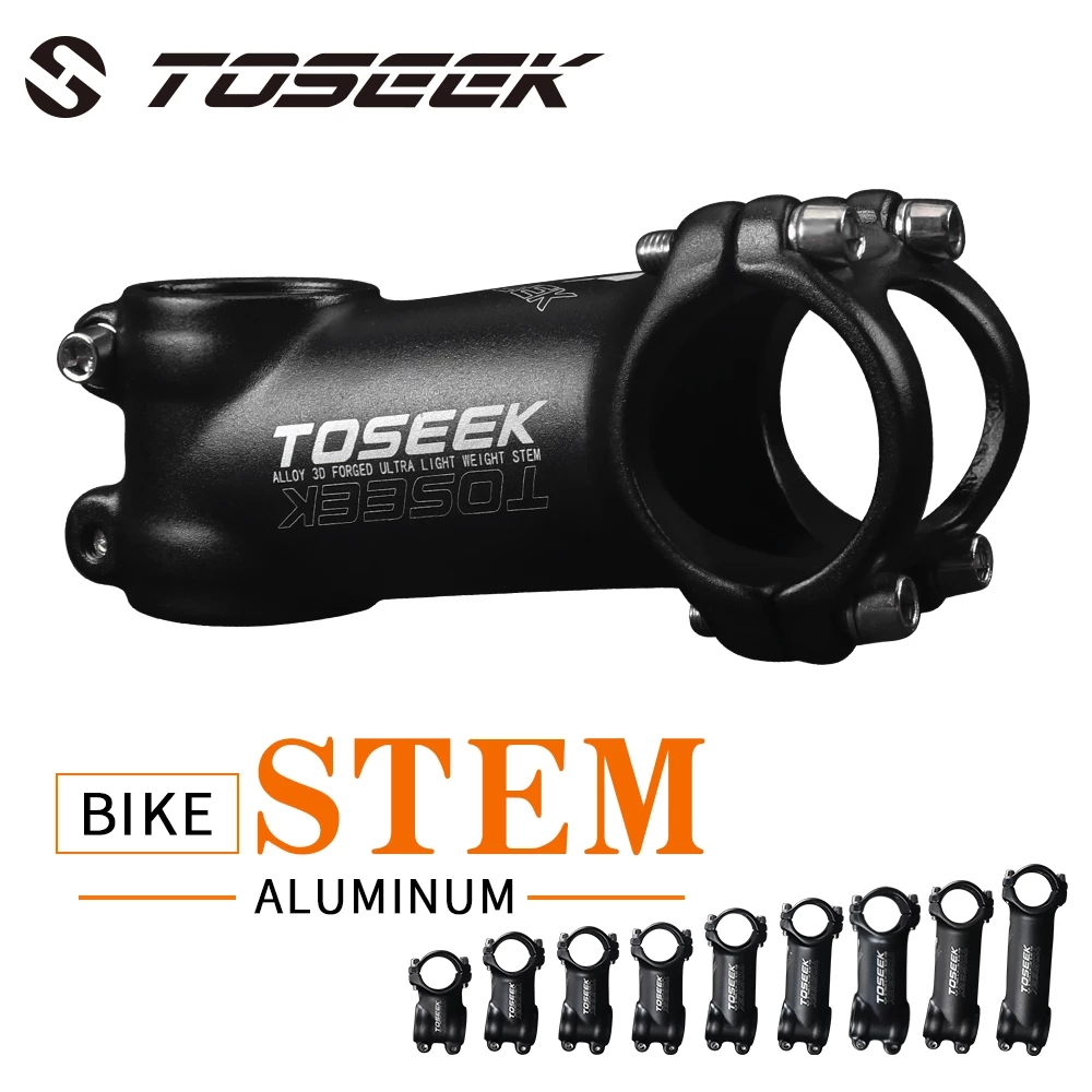 Bike Stem Riser - TOSEEK Ultralight Aluminum Bicycle Stem 7