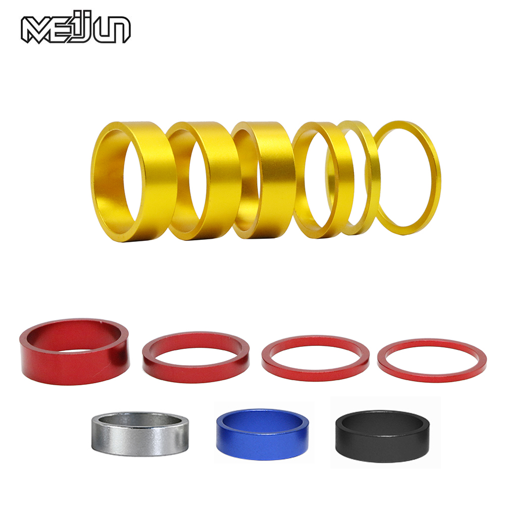 6Pcs/Set 10mm MTB Road Bike St - Bike Stem Riser 评论和价格