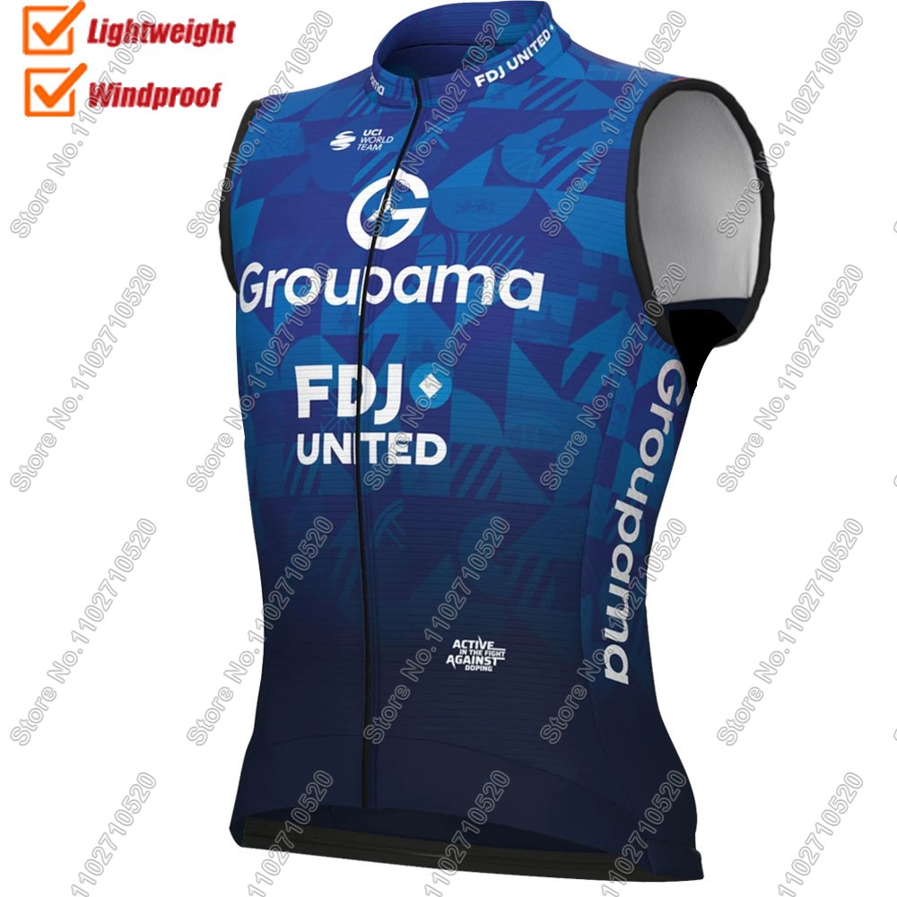 FDJ Cycling Vest 2026 Windproo - Cycling Gear Vest 评论和价格
