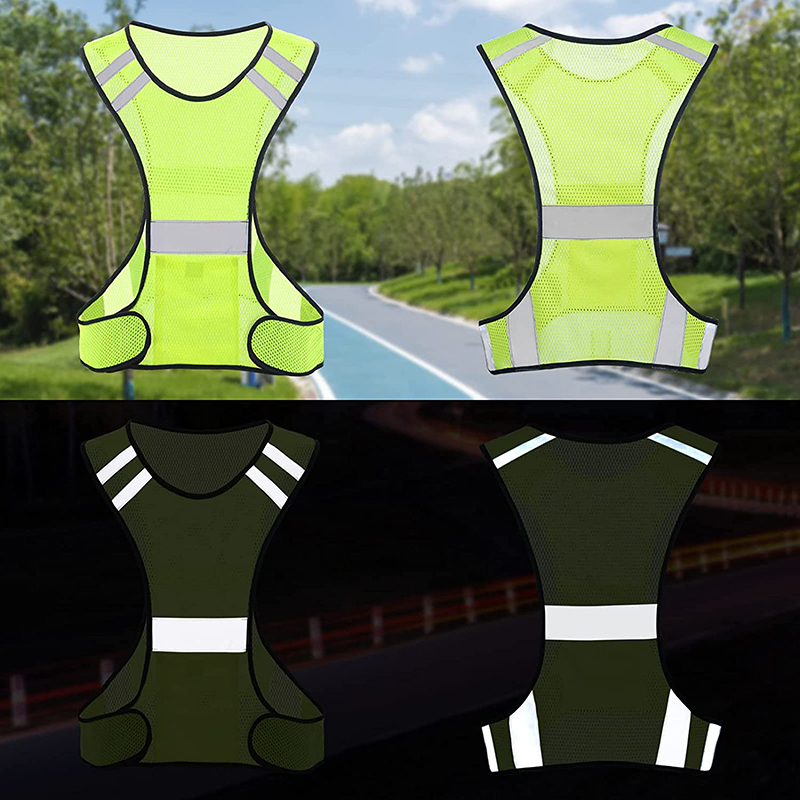 Visibility Fluorescent Mesh Re - Cycling Gear Vest 评论和价格