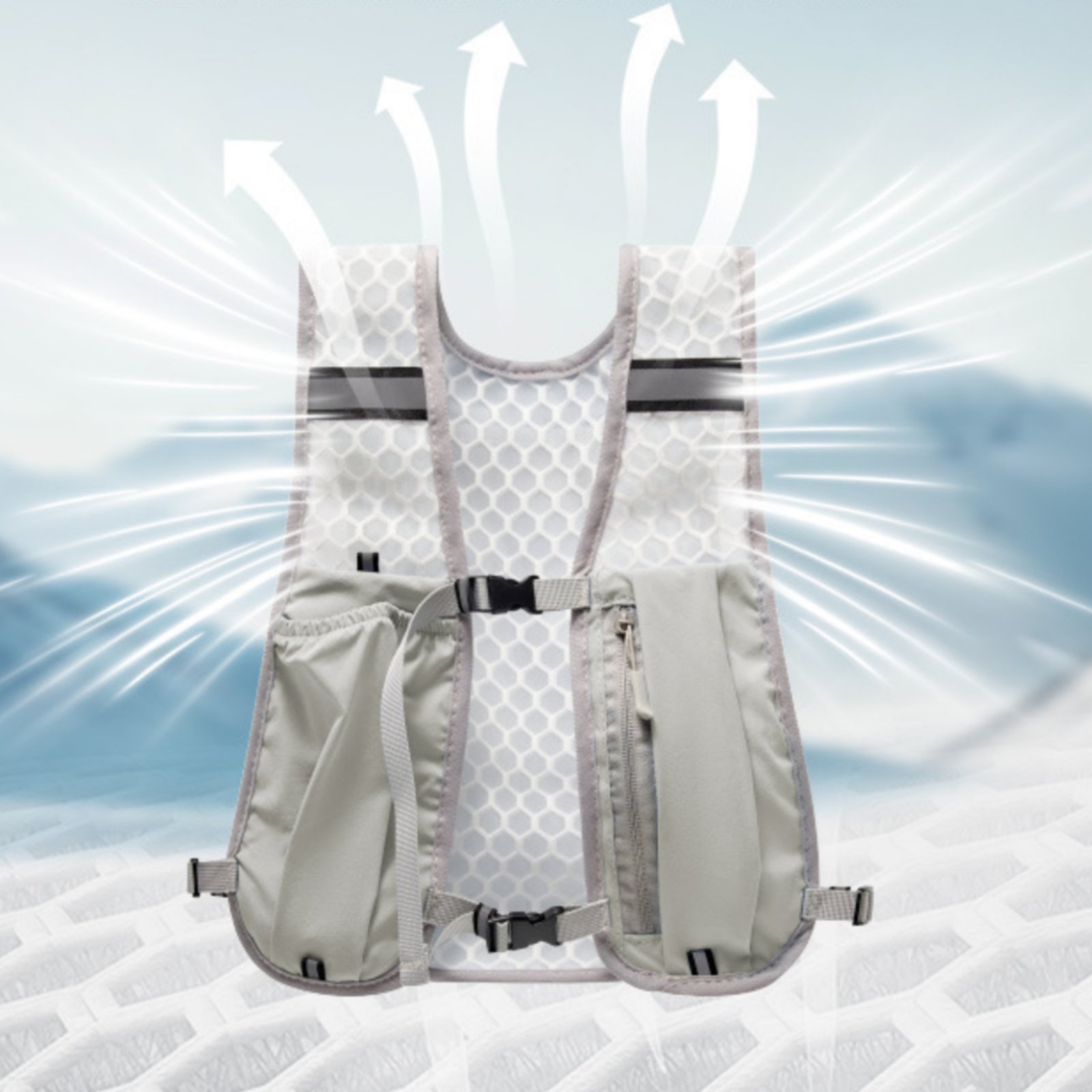 Hydration Vest Backpack Adjust - Cycling Gear Backpack 评论和价格