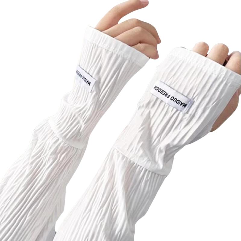 Uv Protection Arm Sleeves Cycl - Cycling Gloves 评论和价格