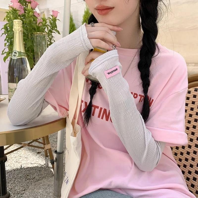Uv Protection Arm Sleeves Cycl - Cycling Gloves 评论和价格