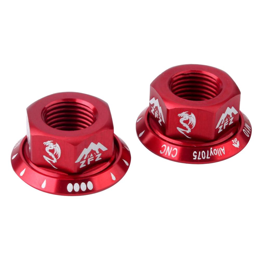 Track Wheel Nuts Lightweight F - Cycling Gear Hub 评论和价格