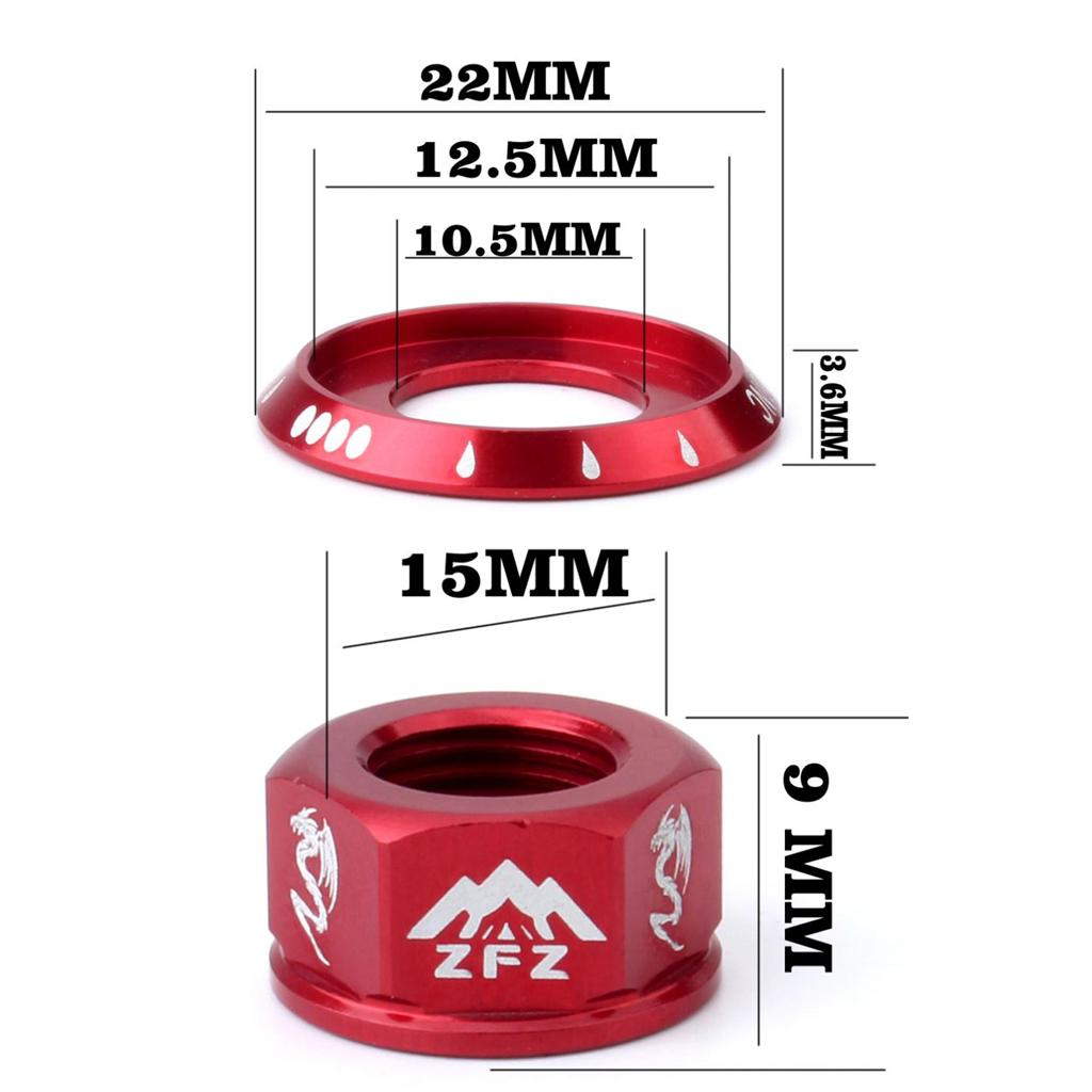 Track Wheel Nuts Lightweight F - Cycling Gear Hub 评论和价格