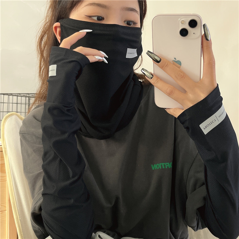 2Pcs Set Sun UV Protection Arm - Cycling Gloves 评论和价格