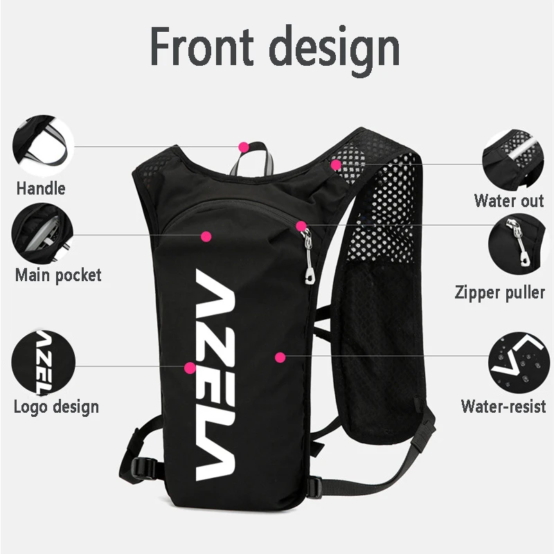 5L Running Hydration Vest Back - Cycling Gear Backpack 评论和价格