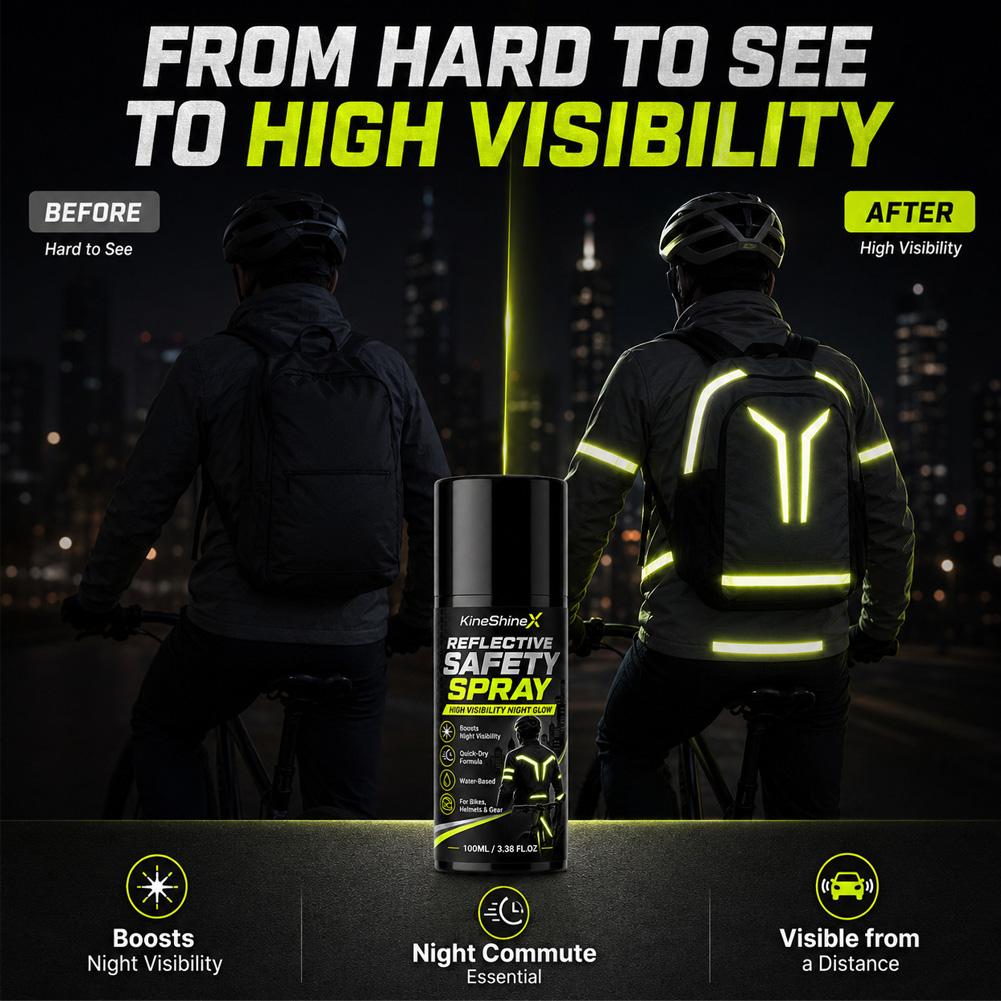 Night Reflective Safety Spray  - Cycling Gear Backpack 评论和价格
