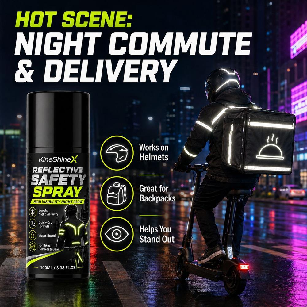 Night Reflective Safety Spray  - Cycling Gear Backpack 评论和价格