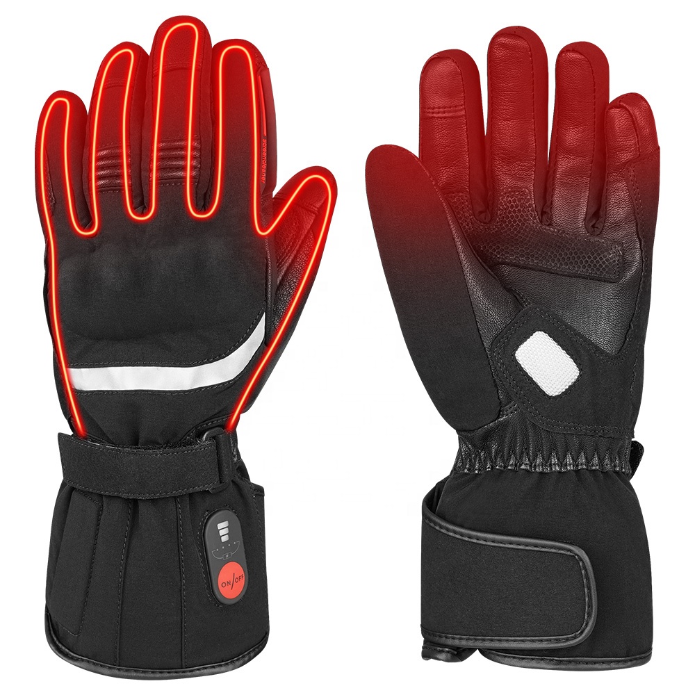 Adjustable Windproof Leather M - Cycling Gloves 评论和价格